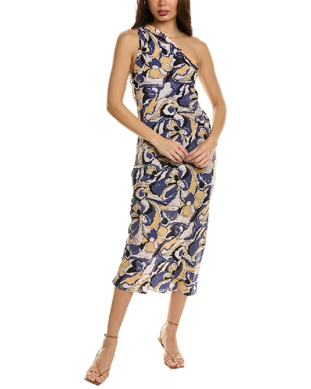 The Best Offers Are Here!The Best Offers Are Here!Equipment Eden Silk Midi Dress