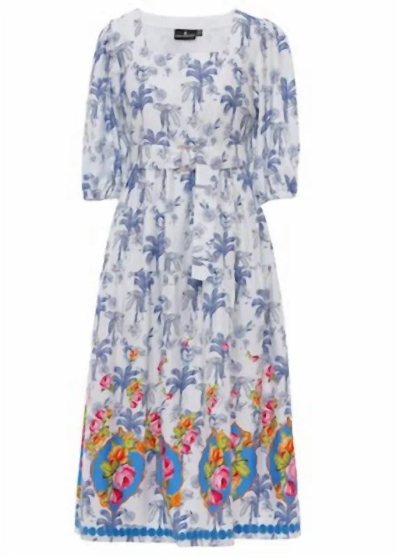 Act Fast – Limited Time Savings!Act Fast – Limited Time Savings!Fiona Midi Dress In White Multi Act Fast – Limited Time Savings!Act Fast – Limited Time Savings!Fiona Midi Dress In White Multi