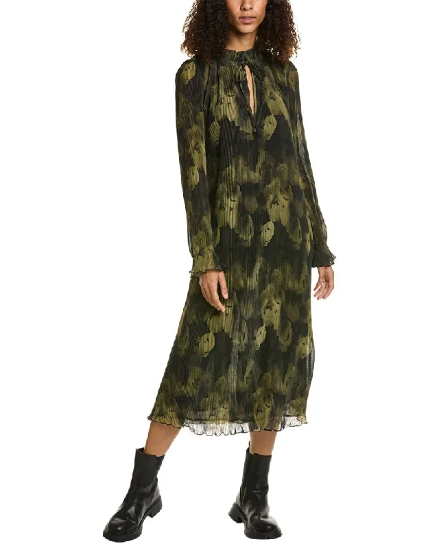 The Best Sale of the Year!The Best Sale of the Year!GANNI Accordion Pleated Midi Dress The Best Sale of the Year!The Best Sale of the Year!GANNI Accordion Pleated Midi Dress