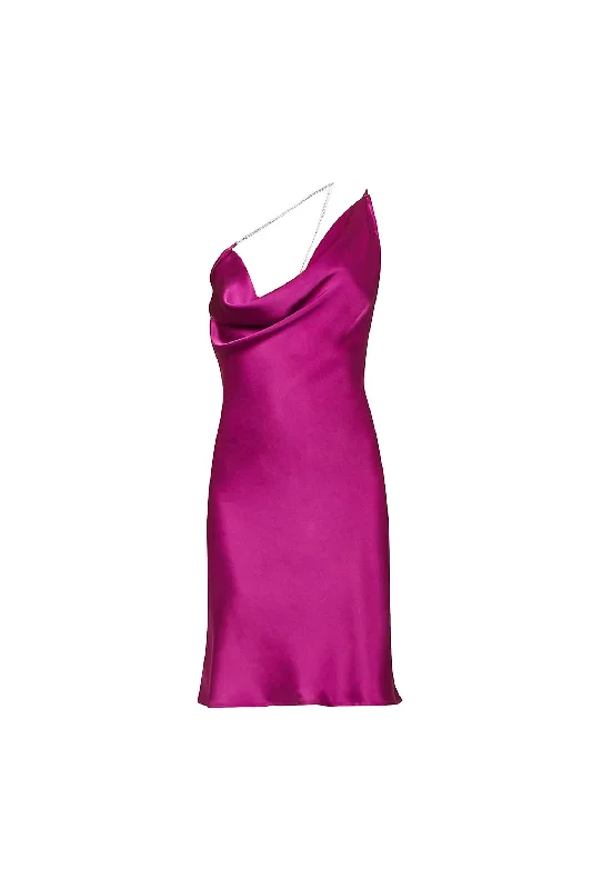 Lowest Prices Guaranteed!Lowest Prices Guaranteed!Greta Asymmetric Mini Dress In Pink Lowest Prices Guaranteed!Lowest Prices Guaranteed!Greta Asymmetric Mini Dress In Pink