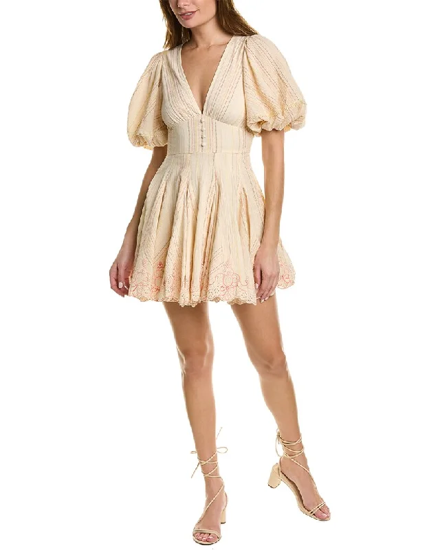 Instant Savings Await!Instant Savings Await!Hemant & Nandita Puff Sleeve Mini Dress