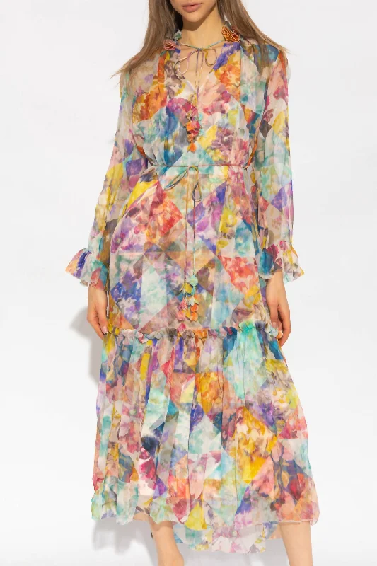 Your Exclusive Offer Awaits!Your Exclusive Offer Awaits!High Tide Tubular Midi Dress In Ikat Patch Floral Your Exclusive Offer Awaits!Your Exclusive Offer Awaits!High Tide Tubular Midi Dress In Ikat Patch Floral