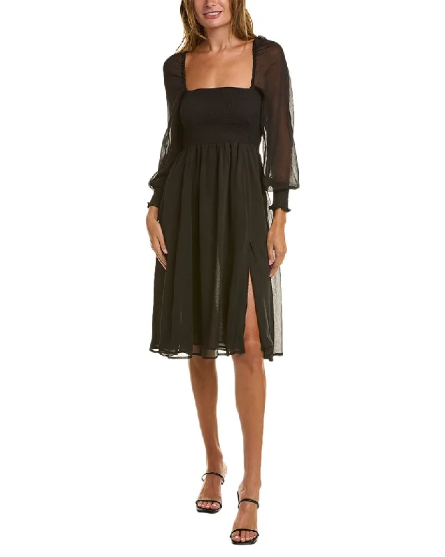 Save More with Every Purchase!Save More with Every Purchase!JL LUXE Classic Smocked Mini Dress Save More with Every Purchase!Save More with Every Purchase!JL LUXE Classic Smocked Mini Dress