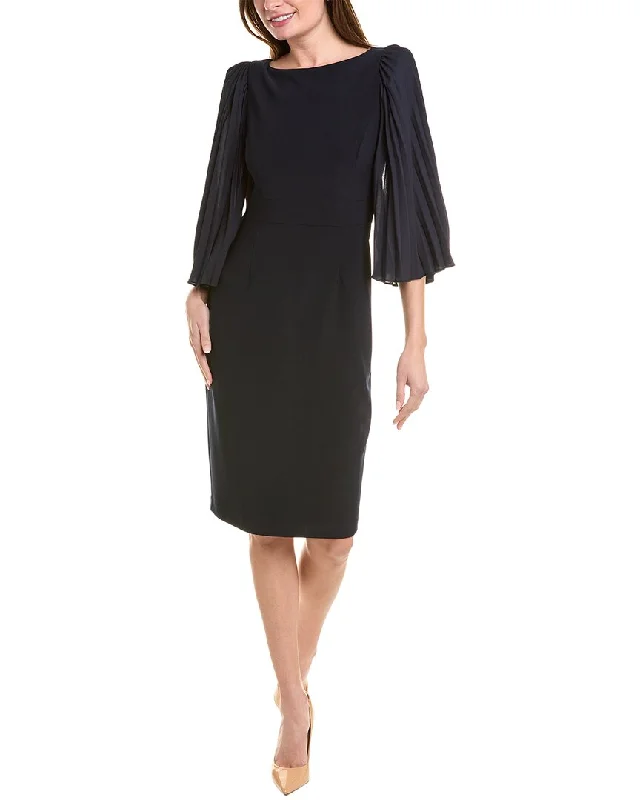 Hot Deals You Can’t Resist!Hot Deals You Can’t Resist!Joseph Ribkoff Pleated Sleeve Midi Dress