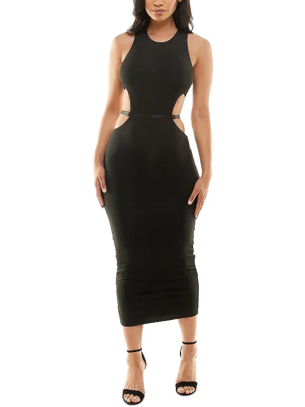 Instant Savings Await!Instant Savings Await!Juniors Womens Open Back Cut-Out Midi Dress Instant Savings Await!Instant Savings Await!Juniors Womens Open Back Cut-Out Midi Dress