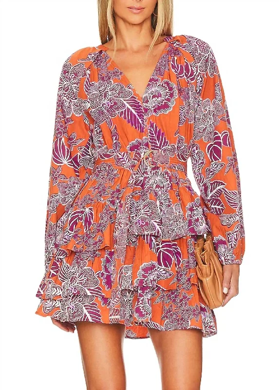 Time to Snag a Bargain!Time to Snag a Bargain!Kiki Mini Dress in Indigo Girl Plum
