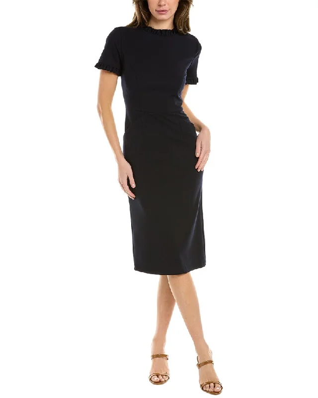 Your Shopping Spree Starts Here!Your Shopping Spree Starts Here!Maggy London Ruffle Midi Dress Your Shopping Spree Starts Here!Your Shopping Spree Starts Here!Maggy London Ruffle Midi Dress