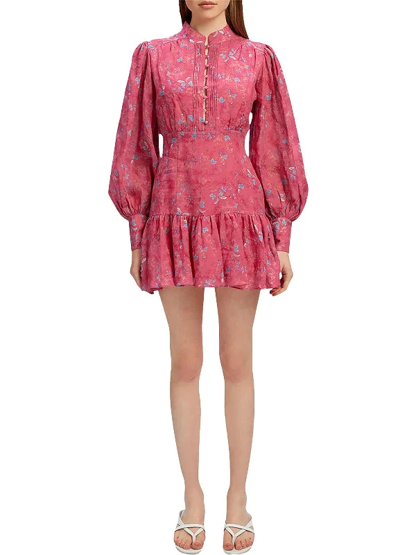 Great Deals, Just for You!Great Deals, Just for You!Nessa Womens Floral Short Mini Dress Great Deals, Just for You!Great Deals, Just for You!Nessa Womens Floral Short Mini Dress