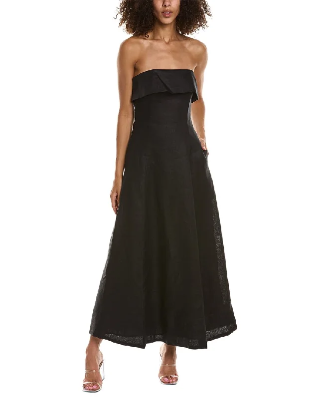 Hurry! While Supplies Last!Hurry! While Supplies Last!Nicholas Cosette Banded Corset Linen Midi Dress Hurry! While Supplies Last!Hurry! While Supplies Last!Nicholas Cosette Banded Corset Linen Midi Dress