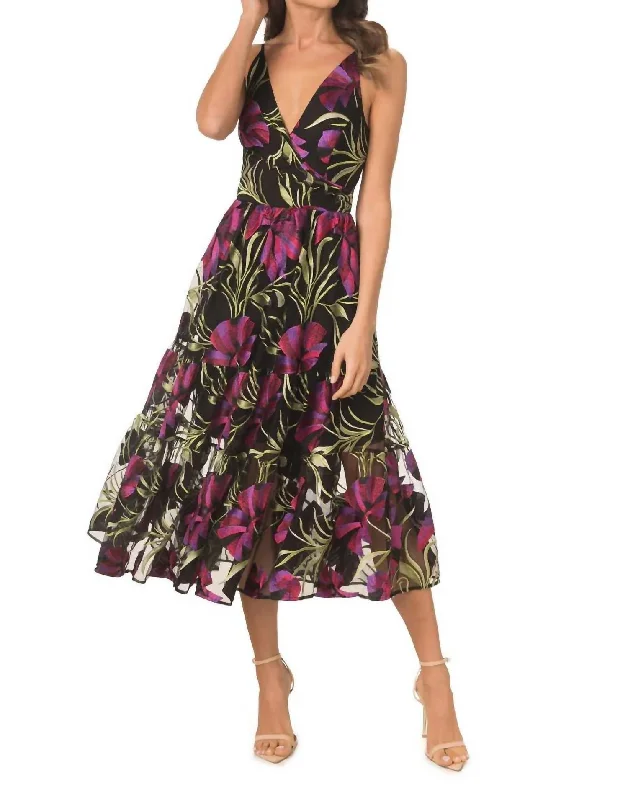 Get More, Spend Less – Shop Now!Get More, Spend Less – Shop Now!Paulette Midi Dress In Bright Magenta