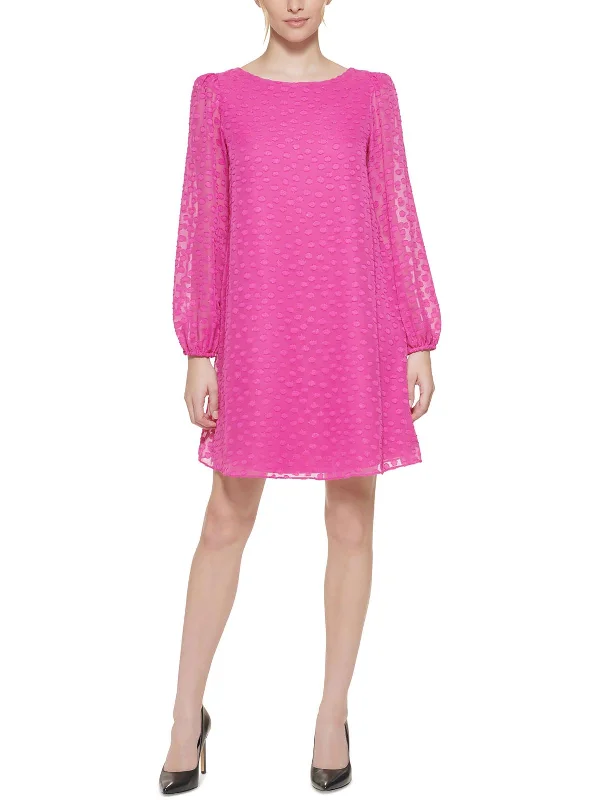 Save Like Never Before!Save Like Never Before!Petites Womens Puff Sleeve Short Mini Dress Save Like Never Before!Save Like Never Before!Petites Womens Puff Sleeve Short Mini Dress