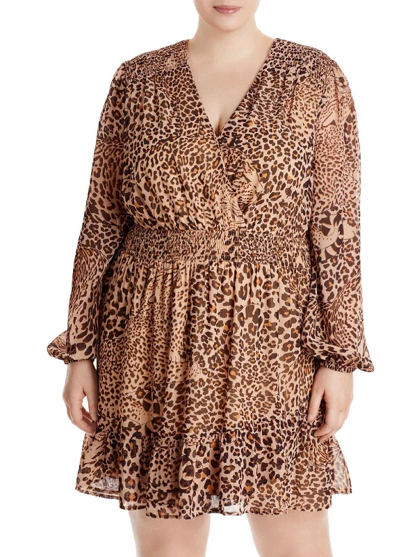 Bigger Savings, Better Shopping!Bigger Savings, Better Shopping!Plus Womens Smocked Short Mini Dress Bigger Savings, Better Shopping!Bigger Savings, Better Shopping!Plus Womens Smocked Short Mini Dress