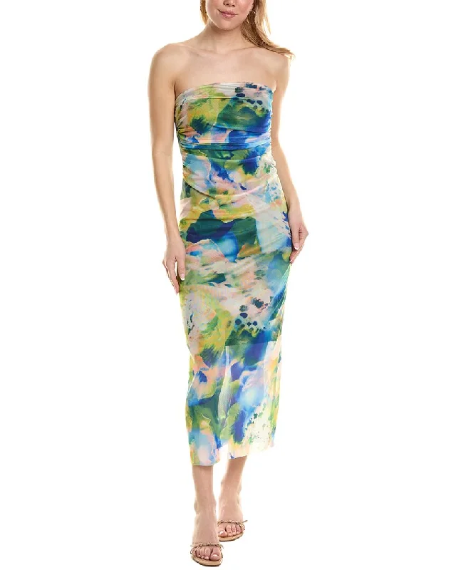Instant Savings Await!Instant Savings Await!REVERIEE Mesh Midi Dress