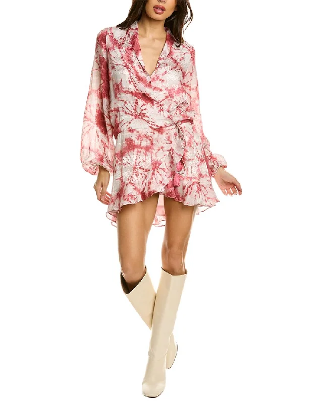 Save Like Never Before!Save Like Never Before!Rococo Sand Faux Wrap Mini Dress