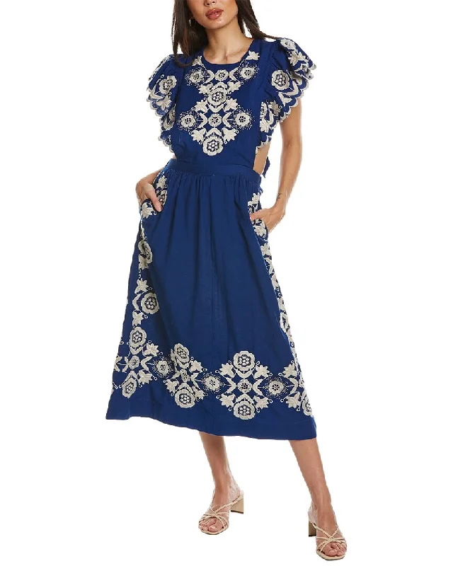 Exclusive Deals Just for You!Exclusive Deals Just for You!SEA NY Manuela Apron Linen-Blend Midi Dress Exclusive Deals Just for You!Exclusive Deals Just for You!SEA NY Manuela Apron Linen-Blend Midi Dress