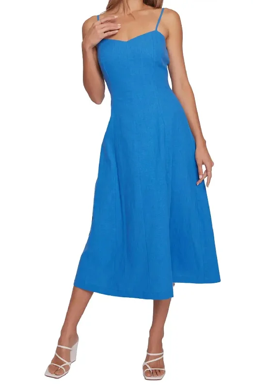 Must-Have Deals Inside!Must-Have Deals Inside!Siren Oasis Midi Dress In Blue