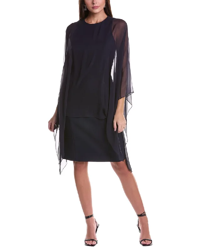 Your Chance to Save is Now!Your Chance to Save is Now!Teri Jon by Rickie Freeman Silk-Layered Mini Dress Your Chance to Save is Now!Your Chance to Save is Now!Teri Jon by Rickie Freeman Silk-Layered Mini Dress