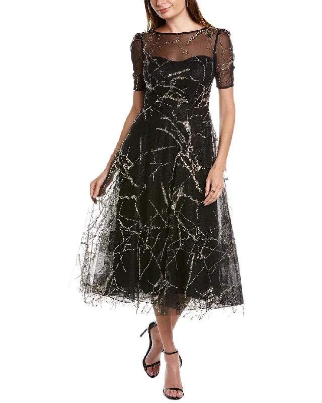 Exclusive Offers You’ll Love!Exclusive Offers You’ll Love!Teri Jon by Rickie Freeman Web Lace Midi Dress Exclusive Offers You’ll Love!Exclusive Offers You’ll Love!Teri Jon by Rickie Freeman Web Lace Midi Dress