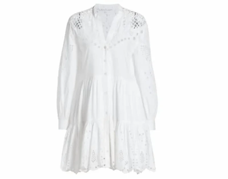 Snag the Best Prices Now!Snag the Best Prices Now!Veronica Beard Women Ariana Eyelet Long Sleeve Button Down Mini Dress White Snag the Best Prices Now!Snag the Best Prices Now!Veronica Beard Women Ariana Eyelet Long Sleeve Button Down Mini Dress White
