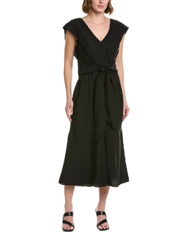 Hot Deals You Can’t Resist!Hot Deals You Can’t Resist!Vince Flutter Sleeve Tie-Back Midi Dress Hot Deals You Can’t Resist!Hot Deals You Can’t Resist!Vince Flutter Sleeve Tie-Back Midi Dress