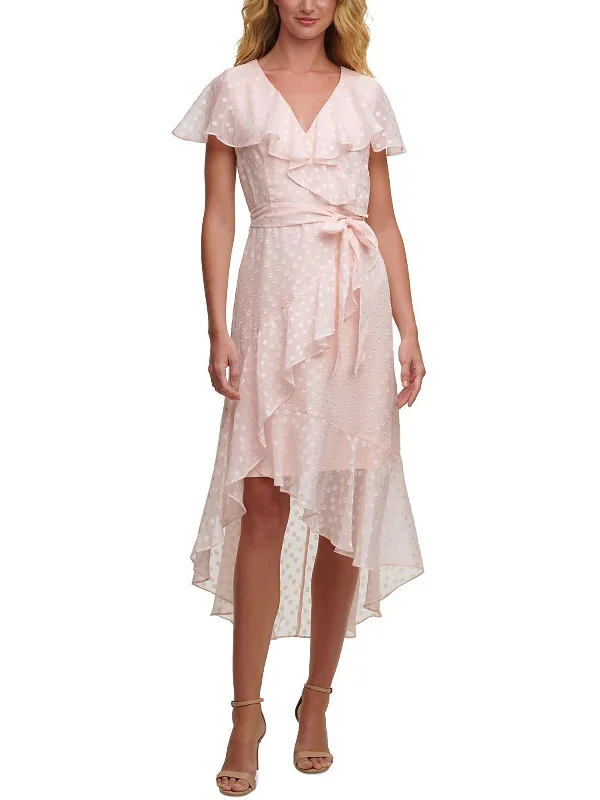 Your Exclusive Offer Awaits!Your Exclusive Offer Awaits!Womens Chiffon Faux Wrap Midi Dress Your Exclusive Offer Awaits!Your Exclusive Offer Awaits!Womens Chiffon Faux Wrap Midi Dress