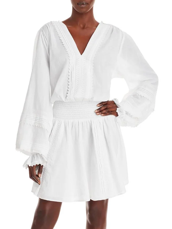 Bigger Savings, Better Shopping!Bigger Savings, Better Shopping!Womens Cotton Above Knee Mini Dress Bigger Savings, Better Shopping!Bigger Savings, Better Shopping!Womens Cotton Above Knee Mini Dress