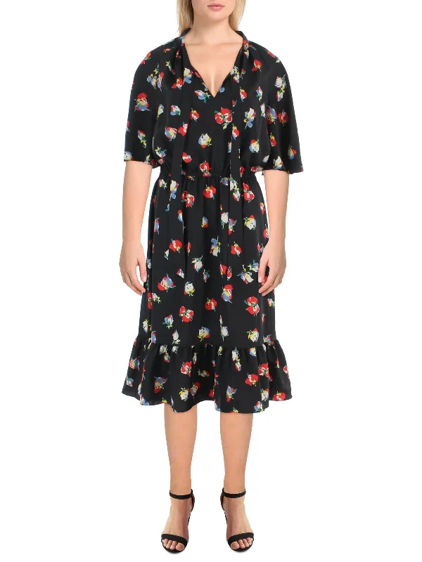 Your Shopping Wish, Our Discount Command!Your Shopping Wish, Our Discount Command!Womens Floral Calf Midi Dress Your Shopping Wish, Our Discount Command!Your Shopping Wish, Our Discount Command!Womens Floral Calf Midi Dress