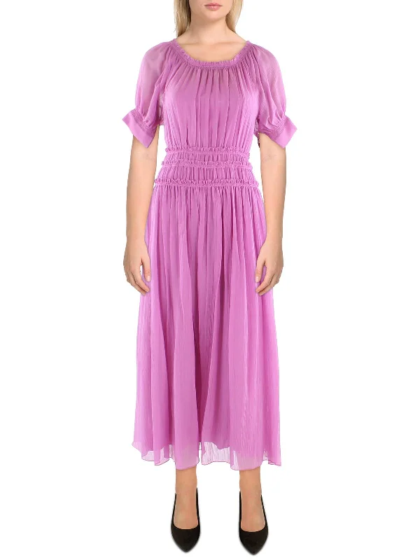 Lowest Prices Guaranteed!Lowest Prices Guaranteed!Womens Gathered Mid Calf Midi Dress Lowest Prices Guaranteed!Lowest Prices Guaranteed!Womens Gathered Mid Calf Midi Dress