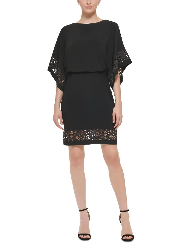 Act Fast – Limited Time Savings!Act Fast – Limited Time Savings!Womens Lace Inset Above Knee Mini Dress Act Fast – Limited Time Savings!Act Fast – Limited Time Savings!Womens Lace Inset Above Knee Mini Dress