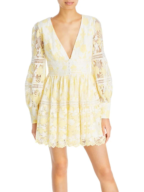 The Best Offers Are Here!The Best Offers Are Here!Womens Lace Long Sleeves Mini Dress The Best Offers Are Here!The Best Offers Are Here!Womens Lace Long Sleeves Mini Dress