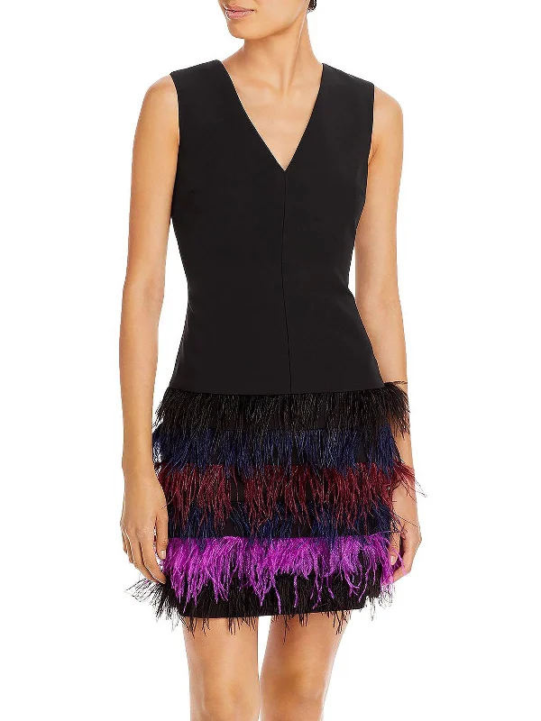Special Offer – Act Fast!Special Offer – Act Fast!Womens Ostrich Feather Above Knee Mini Dress Special Offer – Act Fast!Special Offer – Act Fast!Womens Ostrich Feather Above Knee Mini Dress