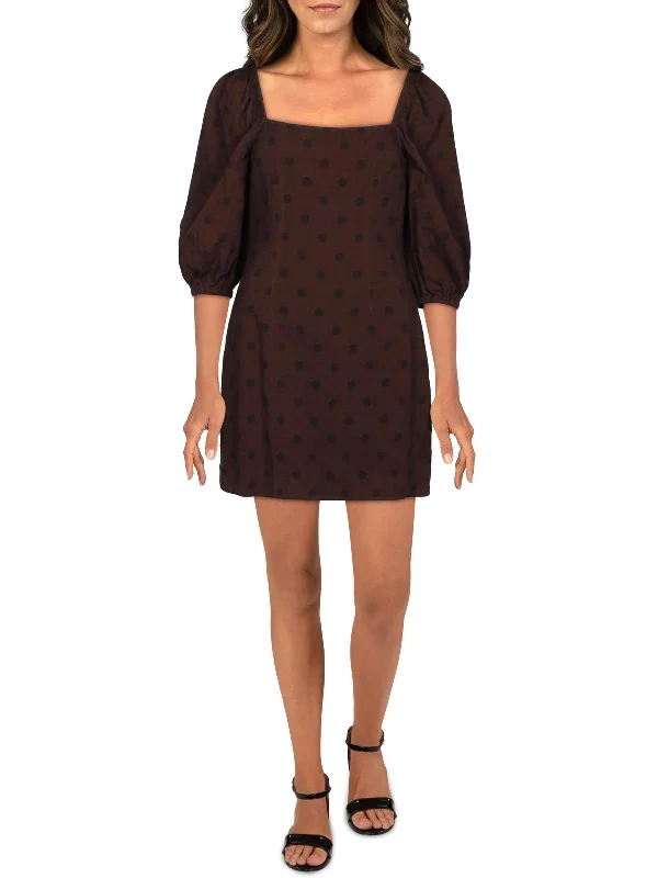 Unlock Huge Savings Now!Unlock Huge Savings Now!Womens Polka Dot Puff Sleeves Mini Dress Unlock Huge Savings Now!Unlock Huge Savings Now!Womens Polka Dot Puff Sleeves Mini Dress