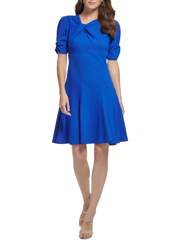 Your Chance to Save is Now!Your Chance to Save is Now!Womens Side Knot Midi Midi Dress