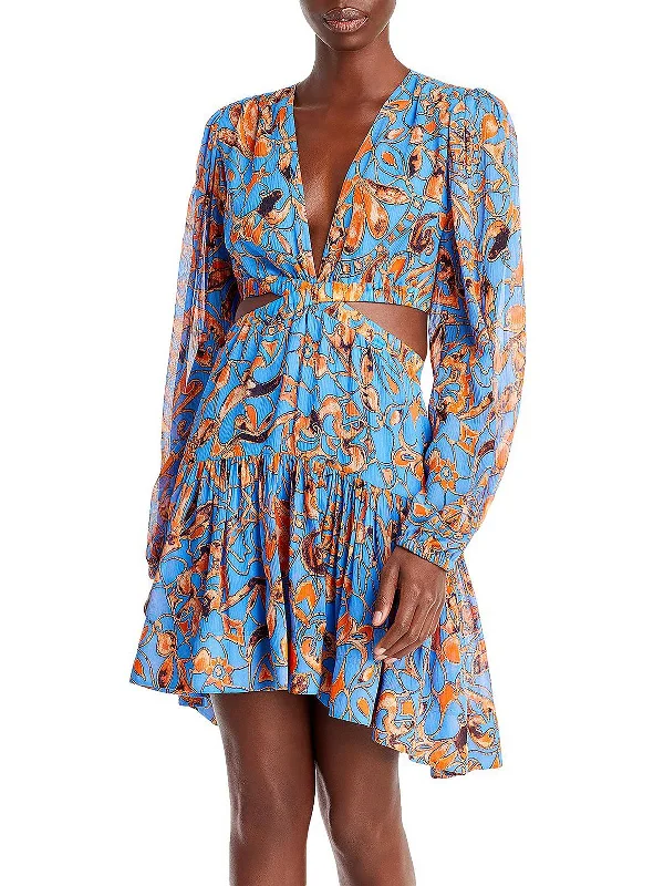 Shop Today, Save Tomorrow!Shop Today, Save Tomorrow!Womens Silk Cut-Out Mini Dress Shop Today, Save Tomorrow!Shop Today, Save Tomorrow!Womens Silk Cut-Out Mini Dress