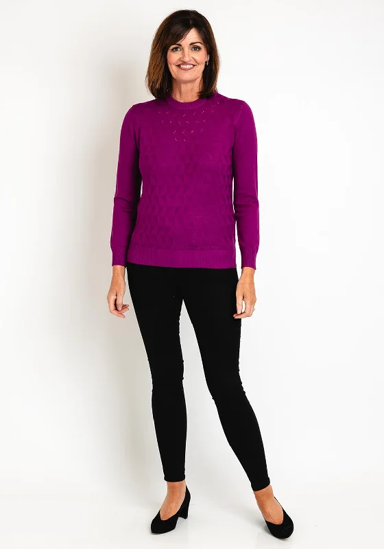 Shop Today, Save Tomorrow!Shop Today, Save Tomorrow!Castle Of Ireland Triangle Printed Knit Sweater, Loganberry Shop Today, Save Tomorrow!Shop Today, Save Tomorrow!Castle Of Ireland Triangle Printed Knit Sweater, Loganberry