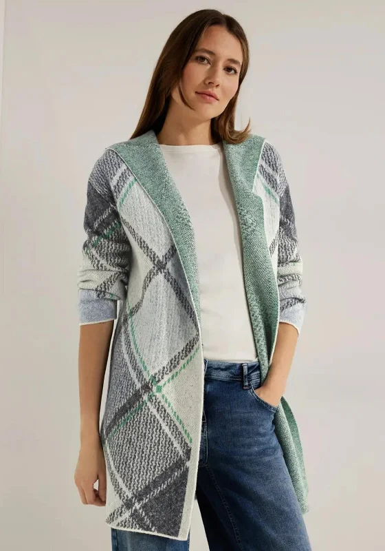 Shop Today, Save Tomorrow!Shop Today, Save Tomorrow!Cecil Argyle Hooded Long Knit Cardigan, Night Sky Blue Shop Today, Save Tomorrow!Shop Today, Save Tomorrow!Cecil Argyle Hooded Long Knit Cardigan, Night Sky Blue