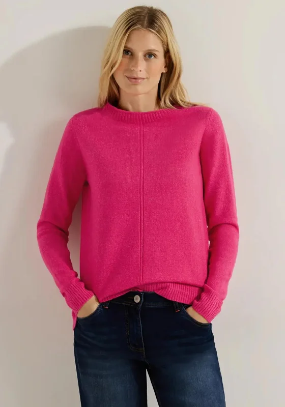 Shop Before It’s Gone!Shop Before It’s Gone!Cecil Soft Knitted Sweater, Cosy Coral