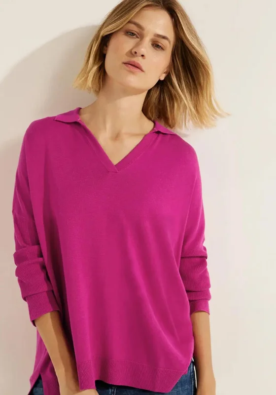 Buy More, Pay Less!Buy More, Pay Less!Cecil Oversized Fine Knit Sweater, Cool Pink