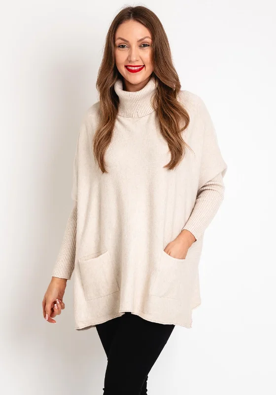 Flash Deals – Act Quickly!Flash Deals – Act Quickly!D.E.C.K By Decollage Button Detail One Size Knitted Sweater, Beige Flash Deals – Act Quickly!Flash Deals – Act Quickly!D.E.C.K By Decollage Button Detail One Size Knitted Sweater, Beige