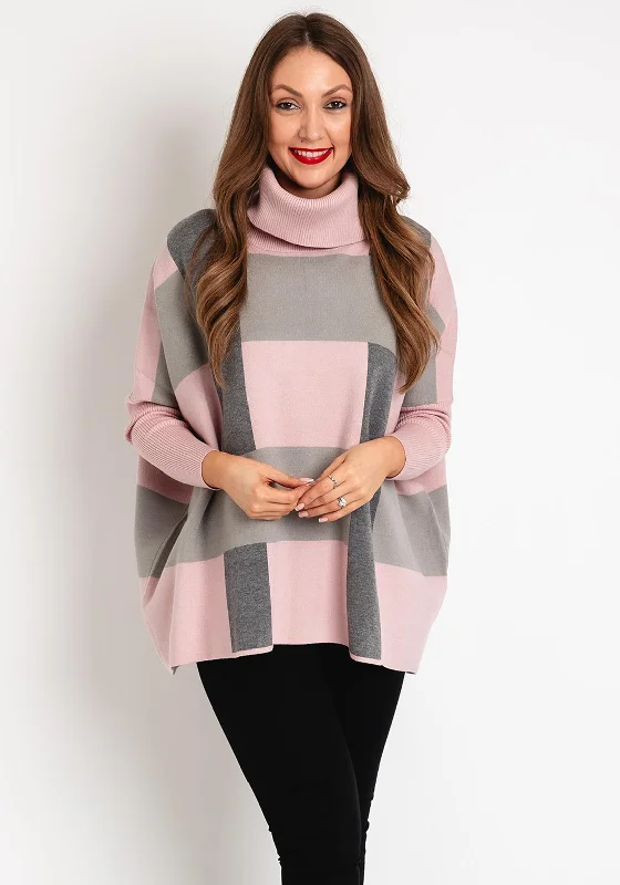 One Day Only – Huge Savings!One Day Only – Huge Savings!D.E.C.K By Decollage One Size Colour Block Knit Sweater, Pink One Day Only – Huge Savings!One Day Only – Huge Savings!D.E.C.K By Decollage One Size Colour Block Knit Sweater, Pink