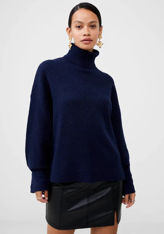 Score Huge Discounts Today!Score Huge Discounts Today!French Connection Kezia Roll Neck Jumper, Marine Score Huge Discounts Today!Score Huge Discounts Today!French Connection Kezia Roll Neck Jumper, Marine