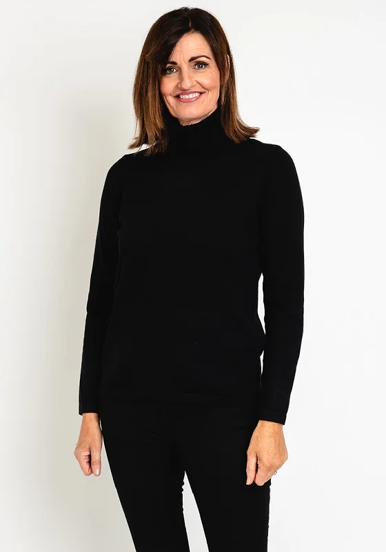 Special Discounts Inside!Special Discounts Inside!Natalia Collection Roll Neck Knit Sweater, Black Special Discounts Inside!Special Discounts Inside!Natalia Collection Roll Neck Knit Sweater, Black