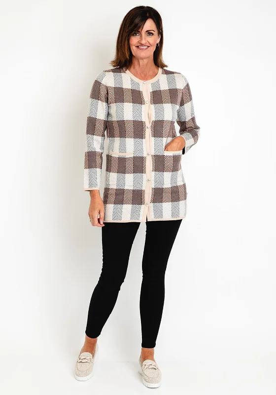 Steals and Deals Await!Steals and Deals Await!Natalia Collection Herringbone Long Knit Cardigan, Beige Steals and Deals Await!Steals and Deals Await!Natalia Collection Herringbone Long Knit Cardigan, Beige