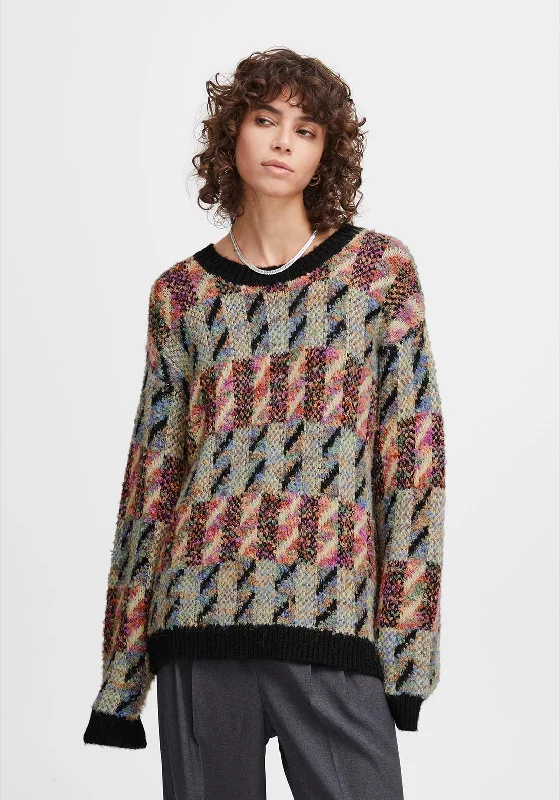 Save Money, Shop Happy!Save Money, Shop Happy!Ichi Betti Patchwork Knitted Sweater, Meteorite Save Money, Shop Happy!Save Money, Shop Happy!Ichi Betti Patchwork Knitted Sweater, Meteorite
