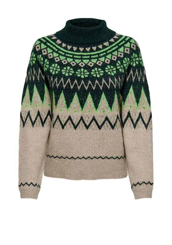 Biggest Sale of the Season!Biggest Sale of the Season!JDY Freya Fair Isle Knitted Sweater, Grass Green Biggest Sale of the Season!Biggest Sale of the Season!JDY Freya Fair Isle Knitted Sweater, Grass Green