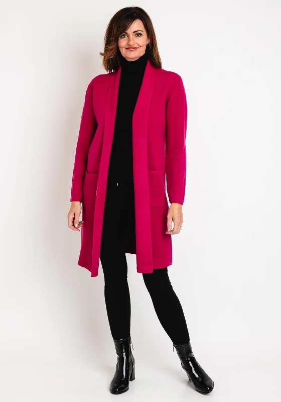 Limited Stock Available!Limited Stock Available!Serafina Collection Light Weight Open Cardigan, Fuchsia Limited Stock Available!Limited Stock Available!Serafina Collection Light Weight Open Cardigan, Fuchsia