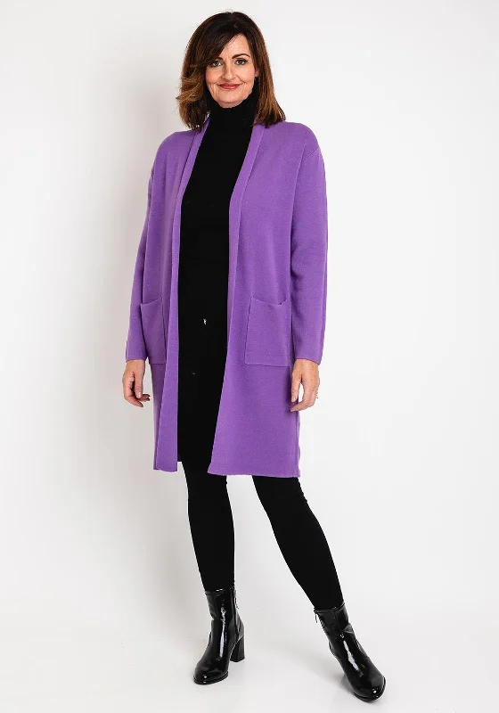Hurry! While Supplies Last!Hurry! While Supplies Last!Serafina Collection Light Weight Open Cardigan, Violet Hurry! While Supplies Last!Hurry! While Supplies Last!Serafina Collection Light Weight Open Cardigan, Violet