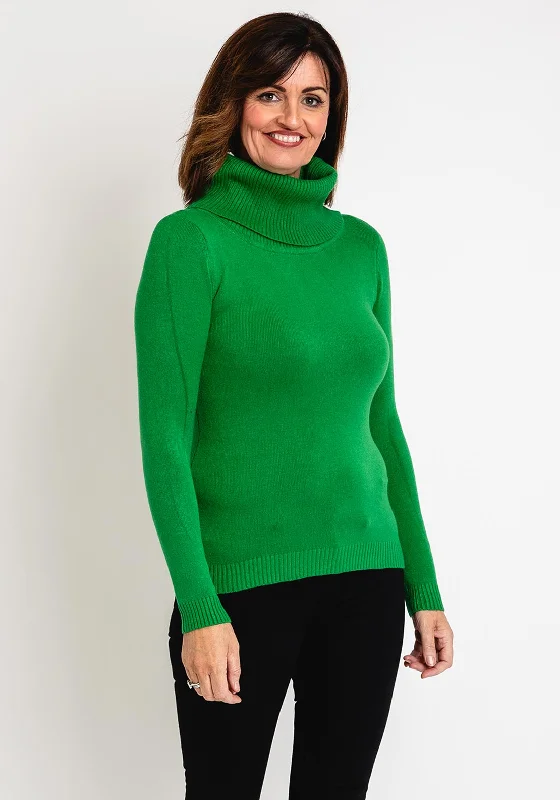 Biggest Sale of the Season!Biggest Sale of the Season!Serafina Collection Light Weight Roll Neck Sweater, Green Biggest Sale of the Season!Biggest Sale of the Season!Serafina Collection Light Weight Roll Neck Sweater, Green