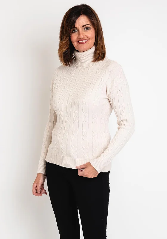 Unmissable Offers Await!Unmissable Offers Await!Serafina Collection Cable Knit Sweater, Cream Unmissable Offers Await!Unmissable Offers Await!Serafina Collection Cable Knit Sweater, Cream