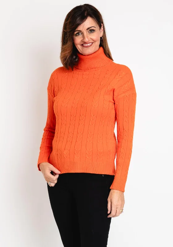 Shop the Hottest Deals!Shop the Hottest Deals!Serafina Collection Cable Knit Sweater, Orange Shop the Hottest Deals!Shop the Hottest Deals!Serafina Collection Cable Knit Sweater, Orange